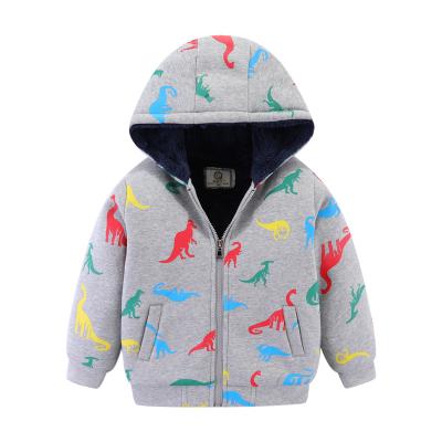 China wholesale Anti-Wrinkle Gray Sweatshirt Winter Fleece Hoodie for Boys Girls for sale