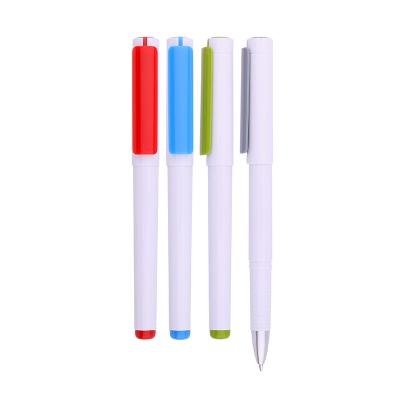 China School Ball Pen Wholesales Advertising Stationery School Writing Ballpoint Pens With Metal Clip For Promotions for sale