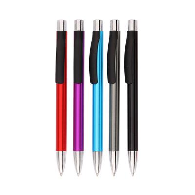 China School Ball Pen Best Quality Bright Shiny Diver Action Aluminum Metal Promotional Favorite Pens for sale