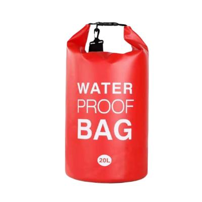 China Durable Wholes Hot Sale 2L 5L 10L 15L 20L 30L PVC Bag Floating Waterproof Dry Bag Backpack Bath Drybag for sale