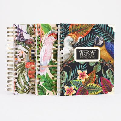 Κίνα Σπειροειδές Hardcover Planner Printing 174x214mm σύρμα δέσιμο προς πώληση