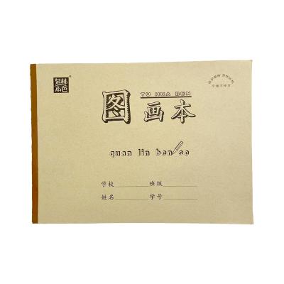 China A4a5 Kraftpapier Document het Notitieboekje Druk Aangepast Logo For Promotion van Hardcover Te koop