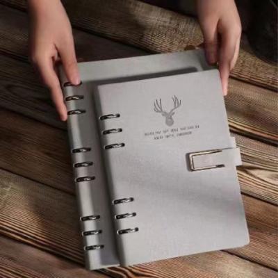 China La aduana impresa corporativa de cuero de los cuadernos A5 del 14.3cm de los x 21.5cm imprimió las libretas en venta