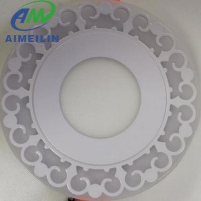 China Modern Indoor LED Best Quality Surface Round 18+6W Insulated Driver Ceiling Panel Light AC85-265V for sale