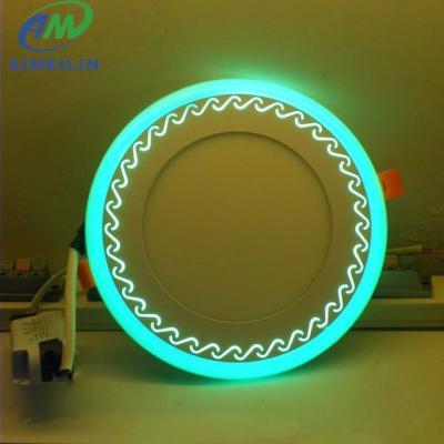 China Modern LED Recessed Double Color 18+6W AC185-265V Uninsulated Driver Indoor Ceiling Lamp for sale