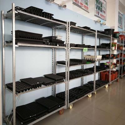 China Heavy Duty Supermarket Shelf Rack 1.5-2.5 MM Depth For Warehouse And Garden for sale