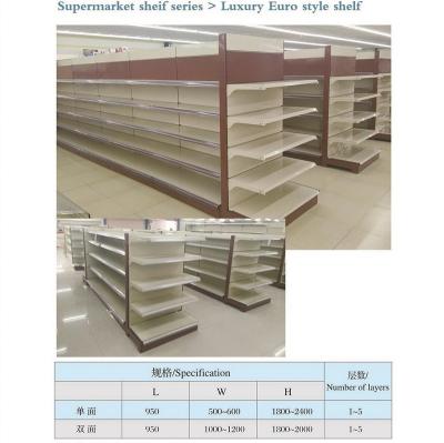 China Retail Supermarket Shelf  Double Sided Or Single Sided Wire Shelving for sale