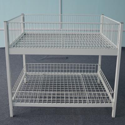 China Tiered Basket Display Large Capacity , Food Display Baskets  150KG for sale