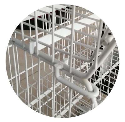 China Wire Mesh Storage Cages Steel Q235 Material for sale