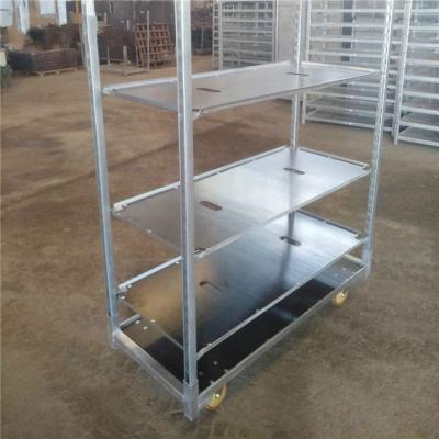 Cina Carrello danese del fiore dello scaffale del pallet Q235 di 1600MM in vendita