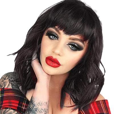 China Cheap Water Wave Hair Virgin Wig Lead Wigs With Bangs for sale