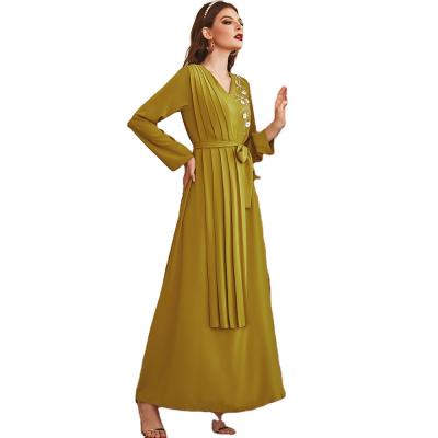 China Wholesale Women's Boutique Clothing Washable Stretching Islamic Clothing Women's Muslim Dresses for sale