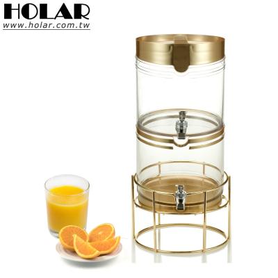 China [Holar] Unbreakable Taiwan Made NEW Stackable 2 Tier Plastic Beverage Drink Dispenser for sale