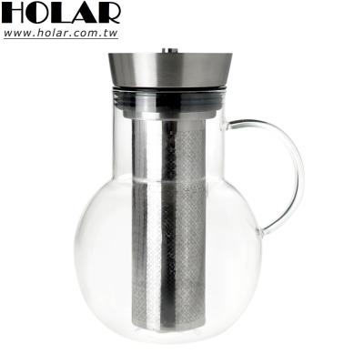 China WITH LID [Holar] Taiwan Cold Brew Coffee Maker Iced Tea Pitcher Infuser with Airtight Lid for sale