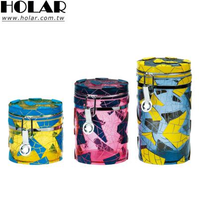 China [Holar] Sustainable Taiwan Made Colorful Eye-catching Canister With Clip Clamp Closure for sale