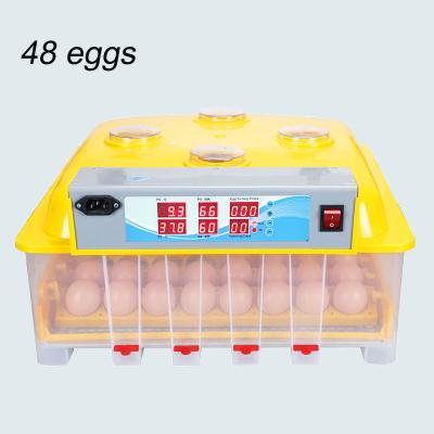 China Full Automatic And Multifunction Top Selling Newly Design Full Automatic Egg Incubator Mini Hatching 48 Eggs For Sale for sale