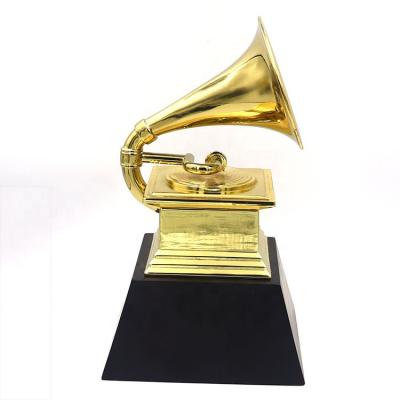 China Custom Education 2022 Life Size Grammy Metal Music Award Trophy / Grammy Trophy for sale