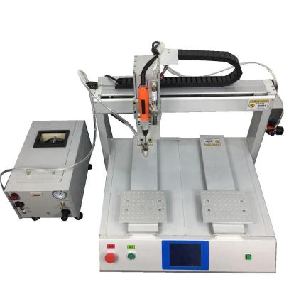 China YS-L401-2 Two- Working Table Automatic Screw Feeding And Fastening Machine Air Blowing Feeding Screws for sale