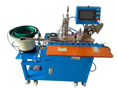 China RS-780P-F RS45/DC Connector Crimp And Solder Machine With Vibration Bowl Feeder for sale