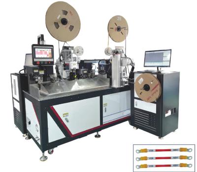 China RS-7703SJ Automatic Wire Crimping and Shrink Tube Marking & Inserting Machine for sale