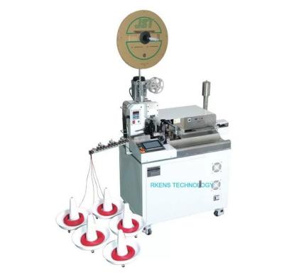 China RS-5505 Auto 5-Lane Wire One-Side Crimp One-Side Tin Machine, Cut, Strip, Tin,Crimp for sale