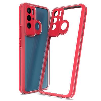 China Shockproof 2 in 1 TPU PC Color Frame Shell Mobile Phone Case For Redmi NOTE 11 PR0 5G Dual Layer Protective Back Cover for sale