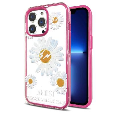 China Women Shockproof Girl Soft TPU Bumper Hard PC Printed Design Phone Cases For iPhone XS 12 mini 11 pro 13 max for sale