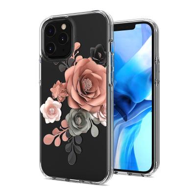 China Custom Printing Transparent Clear Shockproof Phone Case For iPhone 11 pro X Max XS XR 7 8 plus 13 14 back cover for sale