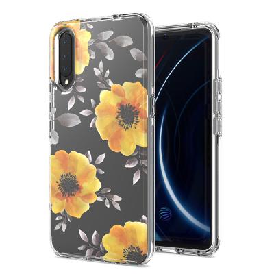 China Modern Protective Soft TPU Gel Case For Vivo IQOO Cute Flower Women Phone Case for sale