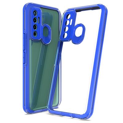 China Wholesale 2022 TPU PC Color Frame Shell Shockproof Mobile Phone Case For Infinix 11S X6812B HOT Back Cover for sale