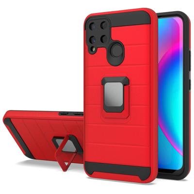 China Dual Layer Shockproof Universal Shockproof Protective Cover Phone Case For oppo reno 5z 6z A74 5G for sale