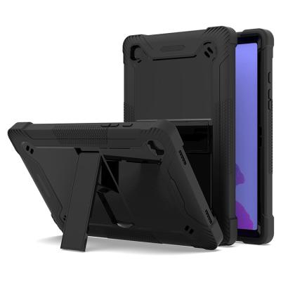 China High Quality Shockproof Hard PC Silicone Tablet Case Pc+tpu Kickstand Back Cover For Samsung Tab A7 T500/505(2020) T515 for sale