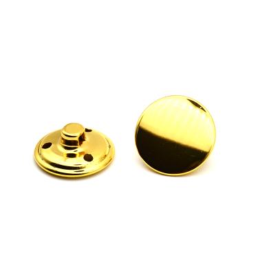 China Eco - Friendly Metal Upholstery Coat Toggle Cheap Sewing Brass Leg Button for sale