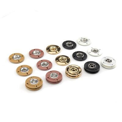 China Competitive price high quality workable two piece sew-on alloy snap button for sale