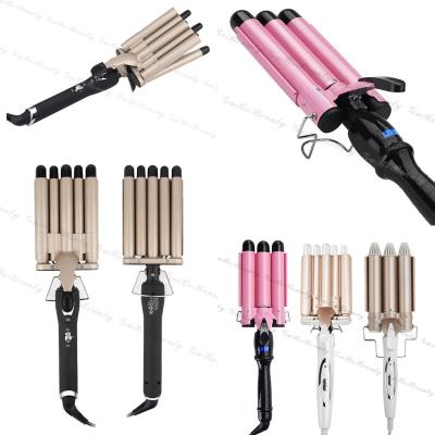 China Water Ripple Omelet Hair Styling Artifact Gubebeauty Hair Curler Cordless Flat Wand Iron Curler Machine For Men With CE/FCC for sale