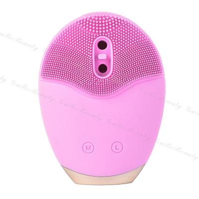 China Gubebeauty Hot Sale Latest Design Skin Care Facial Brush Portable Custom DEEP CLEANING Facial Cleansing Brush For Homeuse With CE&FCC for sale