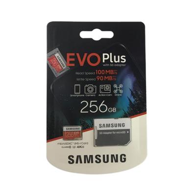 China Plastic micro memory card for SDXC U3 256GB for sale