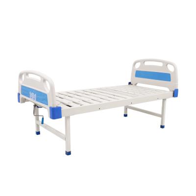 China Large Price Running Cheap Simple Manual Crank Nursing Home Medical Hospital Bed For Mobile Hospitals for sale