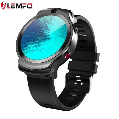 China LEMFO LEM13 Auto Date Men's Smart Bracelet Rotate Structure 4G Phone Calls Visual Smart Watch For Men for sale