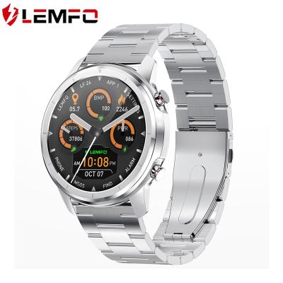 China LEMFO LF26 Touch Screen blth 5.0 1.3inch 360*360 Resolution Blood Pressure Oxygen Smart Watch Wristband IOS Android for sale