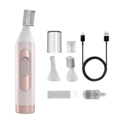 China High Quality Unibono Hotel Face Electric Soft Hair Epilator Eyebrow Hair Trimmer Arms And Legs For Women for sale