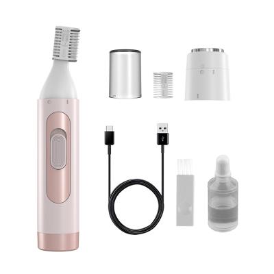 China Battery Operated Durable Hair Trimmer Hotel Face Hair Trimmer Professional Eyebrow Hair Trimmer For Women for sale