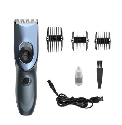 China Unibono RV USB Hair Salon Private Label Metallic Black Electric Rechargeable Clippers and Trimmers Set Professional for Men for sale