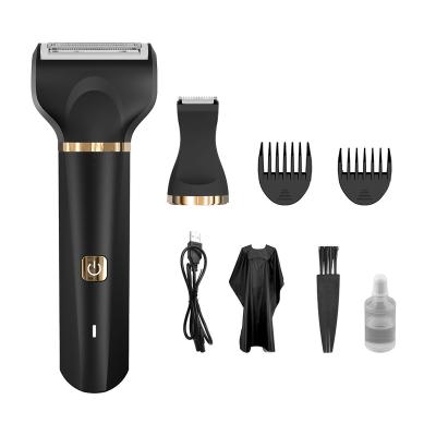 China Best RV Unibono Electric Body Pube Hair Grooming Kit for Men 2 in 1 Chest Leg Back Body Shaving Trimmer Machine for sale