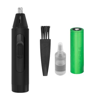 China 2023 Hotel Noise Tending Unibono Mini Razor Ear Nose Hair Trimmer Cordless Washable Slim Clippers Men's Electric Black for sale