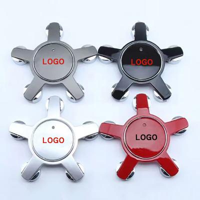 China Auto parts hub cap wheel center cap logo tire dust cap plastic modification c custom special rim a4la6la8la3a5a7q3q5q7 for sale