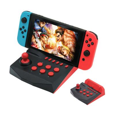 China Best ABS Mini Pocket Arcade Gaming Joystick Grip For Nintend Switch Arcade Joystick Game Rocker USB Fighting Stick Gamepad Controller for sale