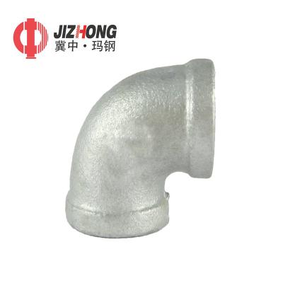 China Malleable Cast Iron Pipe Fitting 90 Degree Thread Elbow for sale