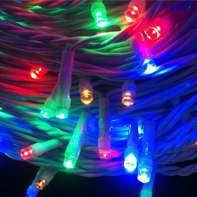 China Unlinkable Multi Color String Light Led Colorful Bedroom Led Cotton Ball Decoration Light Lamp Led Christmas Lights for sale