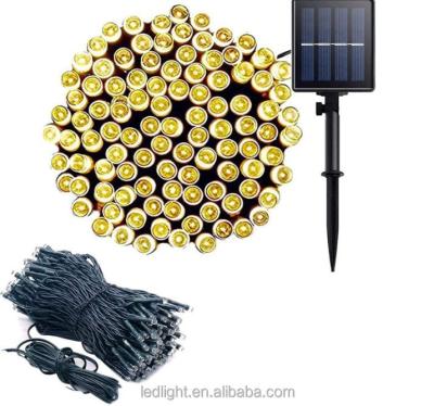 China IP65 Solar Waterproof Garden Light Waterproof Scallop Holiday String Holiday Lights Outdoor Solar String Light Bright White LED Christmas Lamp Decorations for sale